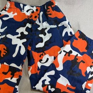 Vibrant Camouflage BDU Cargo Pants